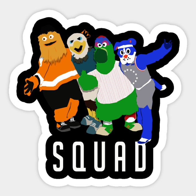 PHILLY SQUAD Sticker by Philly Drinkers